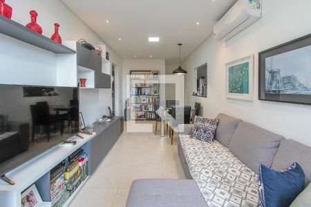 Sala de apartamento à venda com 1 quarto, 70m² em Barra da Tijuca, Rio de Janeiro