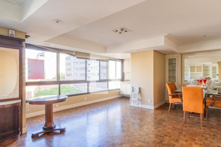 Sala de apartamento à venda com 3 quartos, 118m² em Menino Deus, Porto Alegre