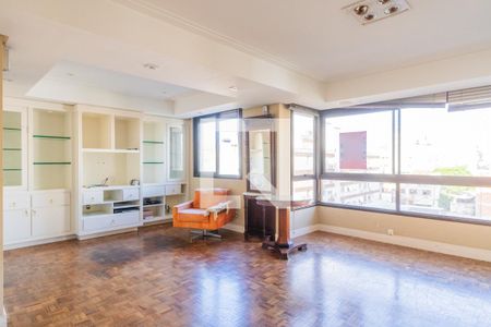 Sala de apartamento à venda com 3 quartos, 118m² em Menino Deus, Porto Alegre