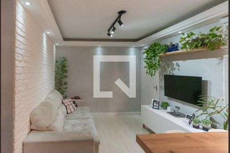 Sala de apartamento à venda com 2 quartos, 48m² em Vila Pompéia, Campinas