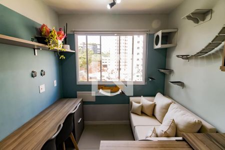 Sala de apartamento para alugar com 1 quarto, 24m² em Paraisópolis, São Paulo