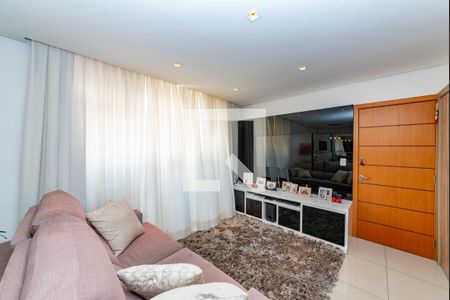 Sala de apartamento à venda com 4 quartos, 135m² em Buritis, Belo Horizonte