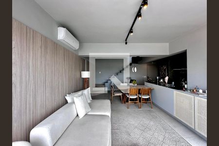 Sala de apartamento à venda com 1 quarto, 150m² em Jardim Aeroporto, São Paulo