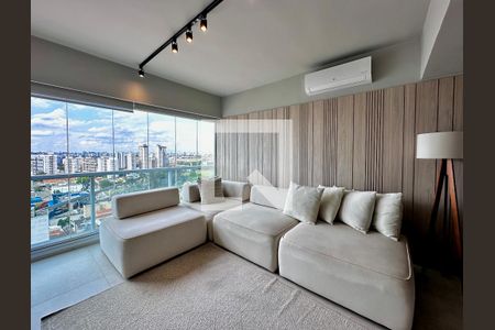 Sala de apartamento à venda com 1 quarto, 150m² em Jardim Aeroporto, São Paulo