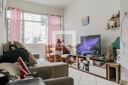 Sala  de apartamento à venda com 2 quartos, 68m² em Copacabana, Rio de Janeiro