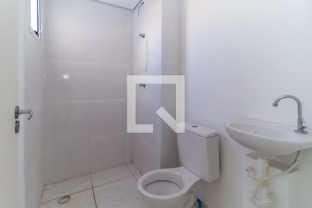 Banheiro de kitnet/studio à venda com 1 quarto, 29m² em Vila Bela, São Paulo