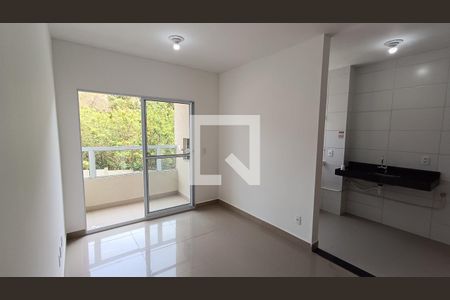 Sala de apartamento para alugar com 2 quartos, 50m² em Jardim Gutierres, Sorocaba