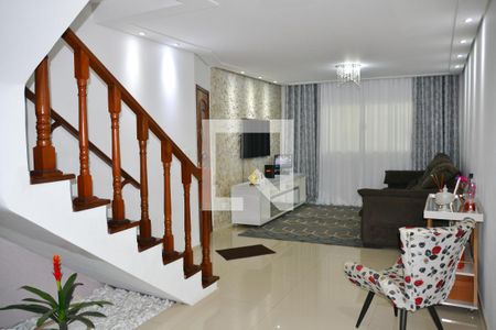 Sala de casa à venda com 4 quartos, 221m² em Santa Maria, São Caetano do Sul