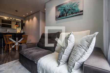 Sala de TV de apartamento para alugar com 3 quartos, 69m² em Vila Iracema-belval, Barueri