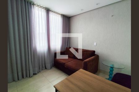 Sala/Cozinha de apartamento à venda com 1 quarto, 47m² em Estoril, Belo Horizonte