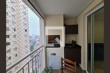 Varanda gourmet de apartamento à venda com 3 quartos, 84m² em Vila Santo Antonio, Guarulhos