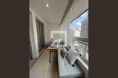 Varanda da Sala de apartamento para alugar com 3 quartos, 86m² em Vila da Serra, Nova Lima