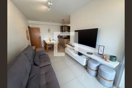 Sala de TV de apartamento para alugar com 3 quartos, 86m² em Vila da Serra, Nova Lima