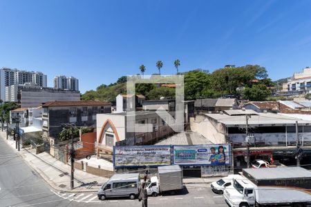 Sala Vista de apartamento à venda com 1 quarto, 35m² em Rio Comprido, Rio de Janeiro