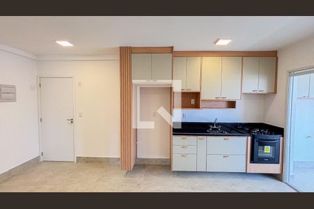 Sala  - Sala de Jantar - Cozinha de apartamento para alugar com 2 quartos, 66m² em Parque das Nações, Santo André