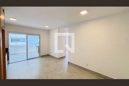 Sala  - Sala de Jantar - Cozinha de apartamento para alugar com 2 quartos, 66m² em Parque das Nações, Santo André