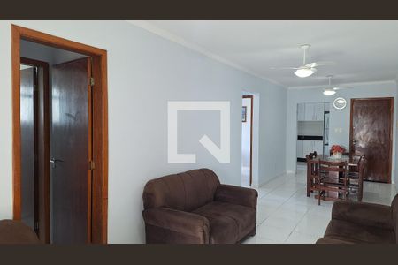 Sala de apartamento para alugar com 3 quartos, 122m² em Aviação, Praia Grande