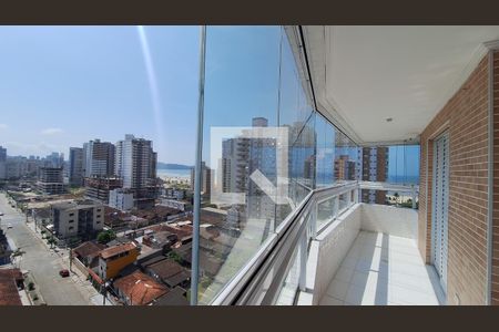 Varanda gourmet de apartamento para alugar com 3 quartos, 122m² em Aviação, Praia Grande