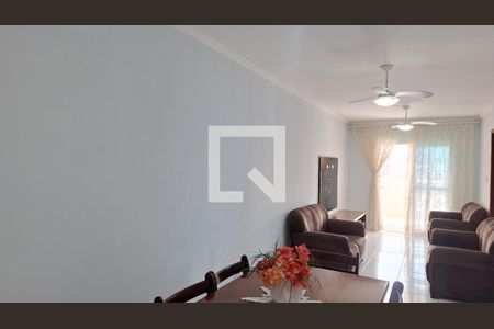 Sala de apartamento para alugar com 3 quartos, 122m² em Aviação, Praia Grande