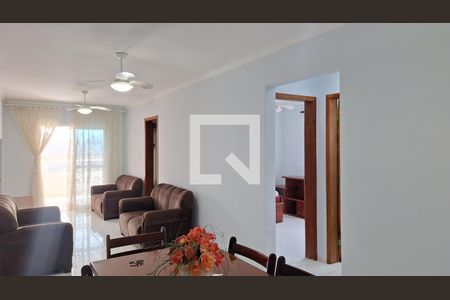 Sala de apartamento para alugar com 3 quartos, 122m² em Aviação, Praia Grande