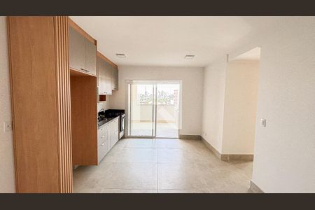 Sala - Sala de Jantar - Cozinha de apartamento para alugar com 2 quartos, 66m² em Parque das Nações, Santo André