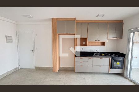 Sala - Sala de Jantar - Cozinha de apartamento para alugar com 2 quartos, 66m² em Parque das Nações, Santo André