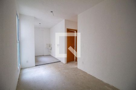 Sala de apartamento para alugar com 2 quartos, 40m² em Caguaçu, Sorocaba