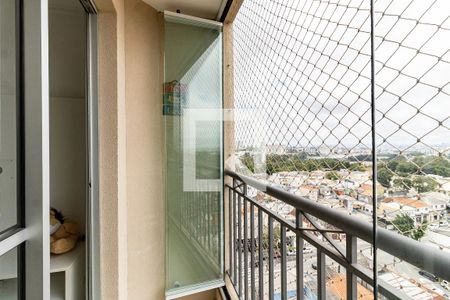 Varanda da Sala de apartamento à venda com 2 quartos, 52m² em Vila Liviero, São Paulo