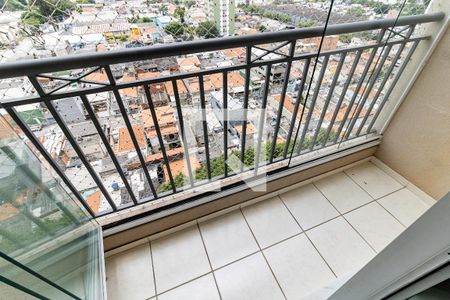 Varanda da Sala de apartamento à venda com 2 quartos, 52m² em Vila Liviero, São Paulo