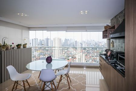 Varanda de apartamento à venda com 3 quartos, 93m² em Vila Brasilio Machado, São Paulo