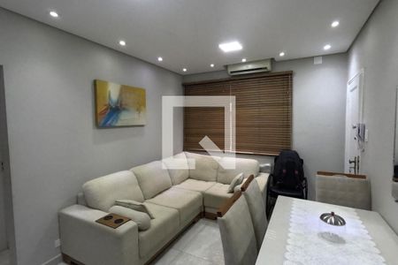 Sala de apartamento para alugar com 2 quartos, 70m² em Embaré, Santos