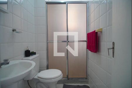 Banheiro de apartamento à venda com 1 quarto, 55m² em Centro, Novo Hamburgo