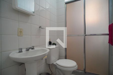 Banheiro de apartamento à venda com 1 quarto, 55m² em Centro, Novo Hamburgo