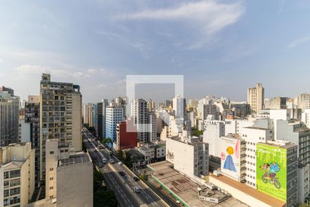 Vista do Studio  de kitnet/studio à venda com 1 quarto, 26m² em Vila Buarque, São Paulo