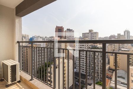 Varanda de kitnet/studio à venda com 1 quarto, 38m² em Vila Buarque, São Paulo