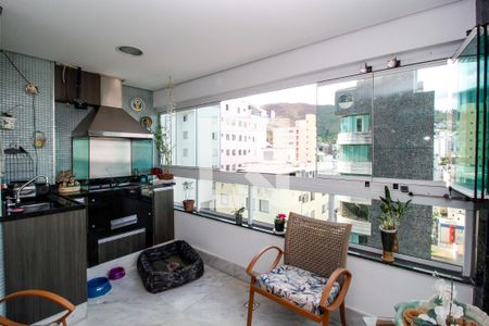 Sala de apartamento à venda com 4 quartos, 141m² em Buritis, Belo Horizonte