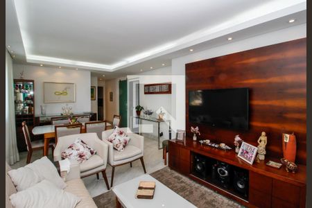 Sala de apartamento à venda com 4 quartos, 141m² em Buritis, Belo Horizonte