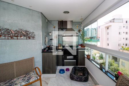 Sala de apartamento à venda com 4 quartos, 141m² em Buritis, Belo Horizonte