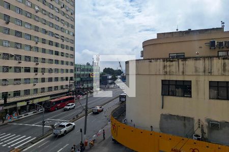 Sala vista de apartamento à venda com 2 quartos, 89m² em Centro, Niterói