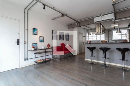 Sala de apartamento à venda com 3 quartos, 115m² em Vila Nova Conceição, São Paulo