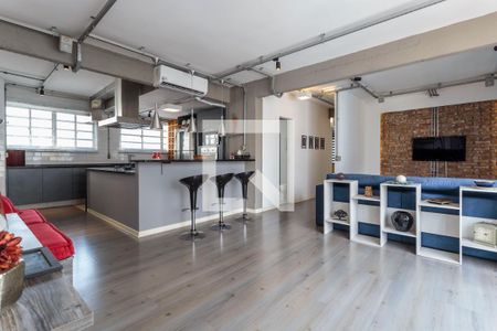 Sala de apartamento à venda com 3 quartos, 115m² em Vila Nova Conceição, São Paulo