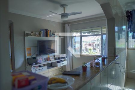 Sala de apartamento para alugar com 2 quartos, 49m² em Cosmorama, Mesquita