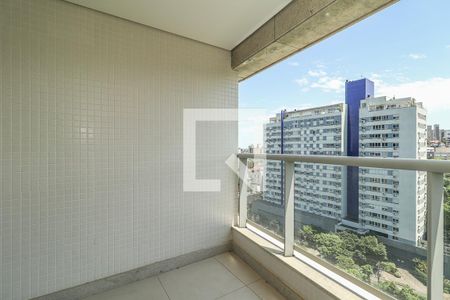 Varanda da Sala de apartamento para alugar com 1 quarto, 54m² em Petrópolis, Porto Alegre