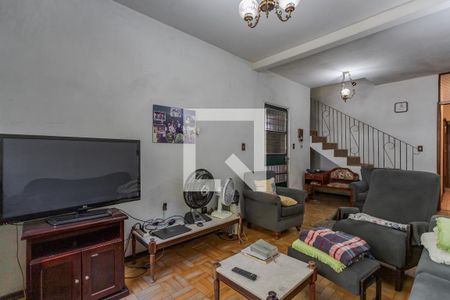 Sala de casa à venda com 4 quartos, 180m² em Jardim São Pedro, Porto Alegre