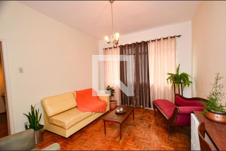 Sala de apartamento à venda com 3 quartos, 112m² em Carmo, Belo Horizonte