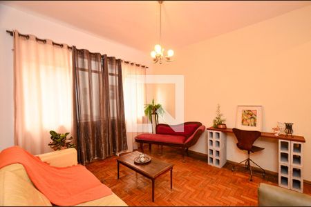 Sala de apartamento à venda com 3 quartos, 112m² em Carmo, Belo Horizonte