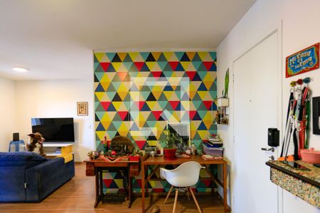 Sala de Estar de apartamento à venda com 2 quartos, 77m² em Jardim Arpoador, São Paulo