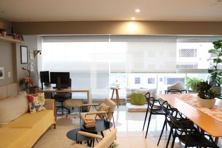 Sala de apartamento para alugar com 3 quartos, 115m² em Jardim Goiás, Goiânia