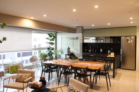 Sala de apartamento para alugar com 3 quartos, 115m² em Jardim Goiás, Goiânia