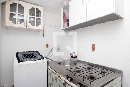 Cozinha de kitnet/studio à venda com 1 quarto, 41m² em Centro Histórico, Porto Alegre